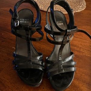 Stewart Weismann Black Heels